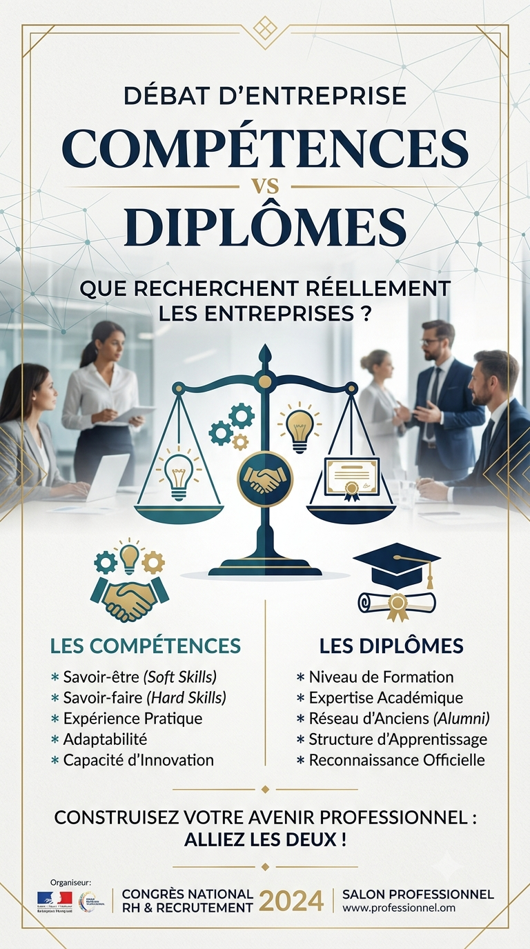 🎓 Les entreprises recherchent-elles des compétences ou bien des diplômes ?