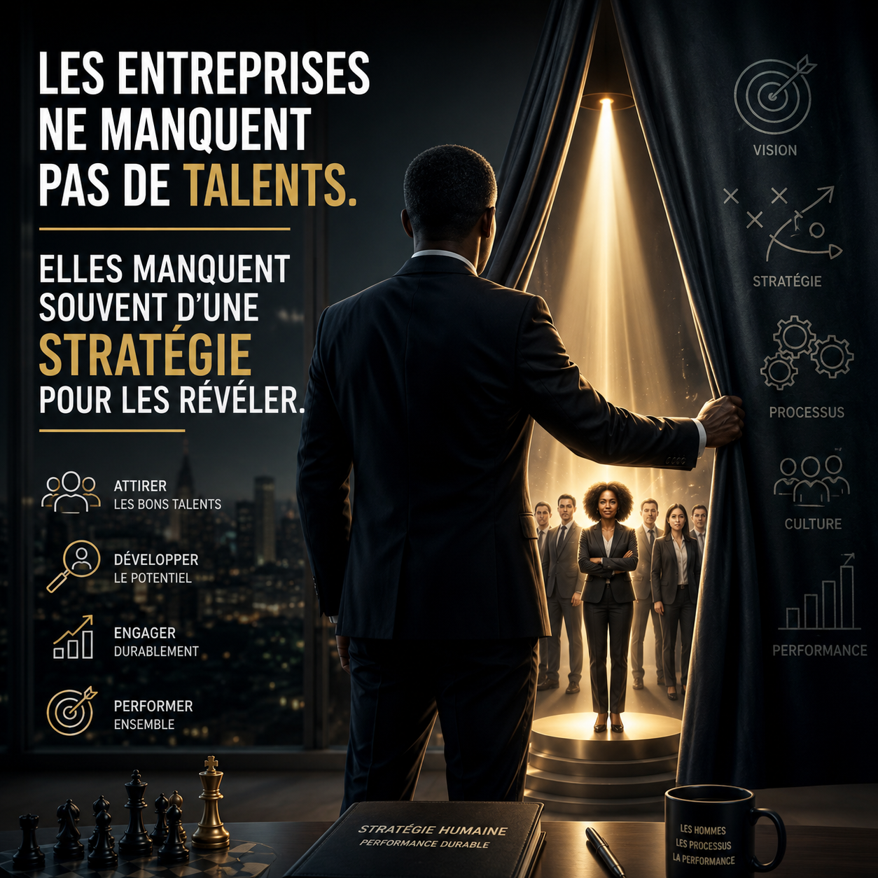 Les entreprises ne manquent pas de talents. Elles manquent souvent d'une stratégie pour les révéler.
